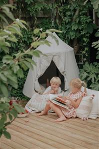 KREA Hangout Deluxe-telt -  hængende legetelt med LED Lys-3