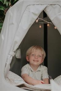 KREA Hangout Deluxe-telt -  hængende legetelt med LED Lys-5