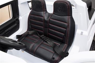 Læder sæde/overtræk til VW Amarok El bil 12v m/4xMotor