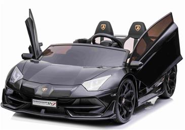 Lamborghini Aventador SJV 12V til Børn 2.4G Remote + Gummihjul