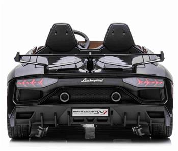 Lamborghini Aventador SJV 12V til Børn 2.4G Remote + Gummihjul-10