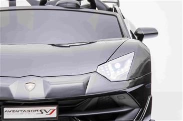 Lamborghini Aventador SJV 12V til Børn 2.4G Remote + Gummihjul-13