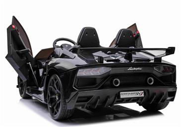 Lamborghini Aventador SJV 12V til Børn 2.4G Remote + Gummihjul-2