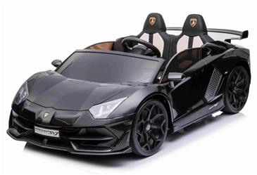 Lamborghini Aventador SJV 12V til Børn 2.4G Remote + Gummihjul-5