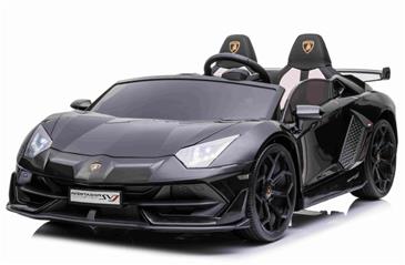 Lamborghini Aventador SJV 12V til Børn 2.4G Remote + Gummihjul-6