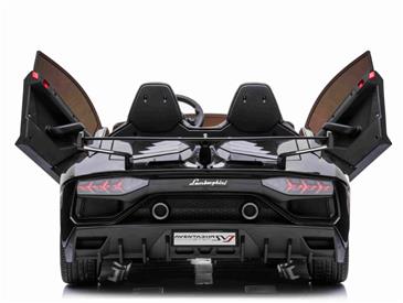 Lamborghini Aventador SJV 12V til Børn 2.4G Remote + Gummihjul-7