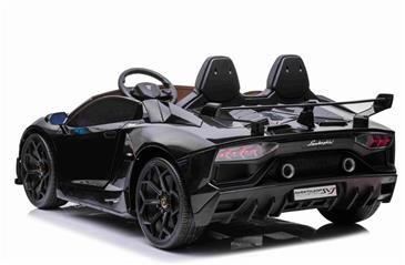 Lamborghini Aventador SJV 12V til Børn 2.4G Remote + Gummihjul-9