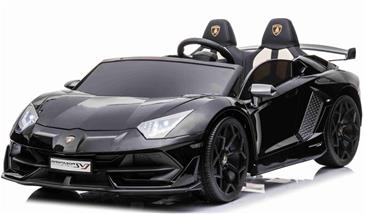 Lamborghini Aventador SJV Drift 21,6V til Børn 2.4G Remote - op til 13 km/t-2