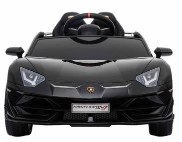 Lamborghini Aventador SVJ elbil til børn m/Gummihjul + 2.4G-6