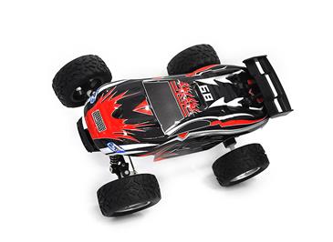 Land Monster 1:24 Fjernstyret Truggy 2.4G Rød-4