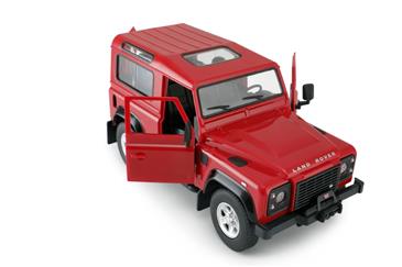 Land Rover Defender Fjernstyret Bil m/trailer 1:14-5