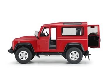 Land Rover Defender Fjernstyret Bil m/trailer 1:14-5