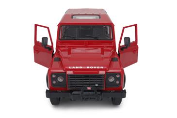 Land Rover Defender Fjernstyret Bil m/trailer 1:14-6