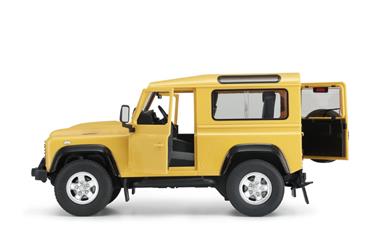 Land Rover Defender Fjernstyret Bil m/trailer 1:14-8