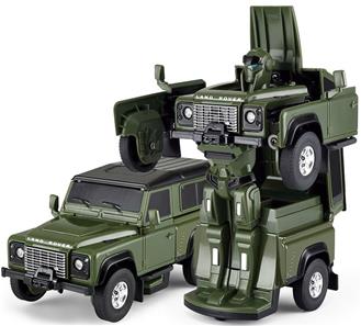 Land Rover Defender 2-i-1 Transform Robot Bil