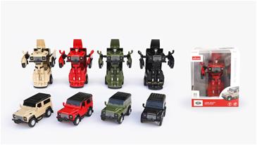 Land Rover Defender 2-i-1 Transform Robot Bil-7