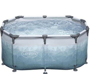  Lay-Z Glacial dip Isbad m/pumpe 150 x 90 x 65 cm