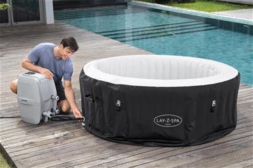 Lay-Z-Spa Miami AirJet Spabad 180 x 66 cm, Sort-10