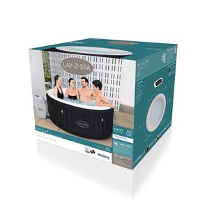 Lay-Z-Spa Miami AirJet Spabad 180 x 66 cm, Sort-5