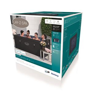  Lay-Z Spabad 164 x 164 x 65 cm Stockholm UltraFit Smart AirJet 6 Spabad-8