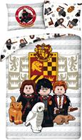 Lego Harry Potter Sengetøj 140 x 200 cm  - 100 Procent Bomuld