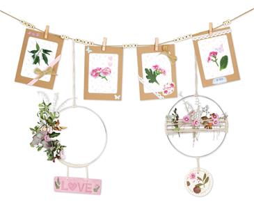 Lena Eco Floral Art sæt til børn-2
