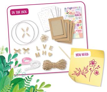 Lena Eco Floral Art sæt til børn-3