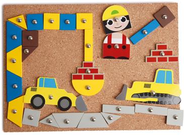 Lena Hammerspil Byggeplads XXL 28 x 19,5 cm-3