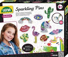 Lena Metal Sparkling Pins til børn