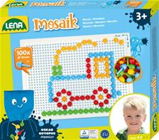 Lena Mosaik Perlesæt 100 stk. 10mm