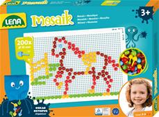 Lena Mosaik Perlesæt Farve 200 stk. 10mm