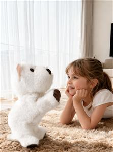 Lovely Pets Interaktiv Fjernstyret Hund West Highland Terrier 2.4G-3
