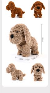 Lovely Pets Interaktiv RC Hund Golden Retriever 2.4G – Lysebrun-3