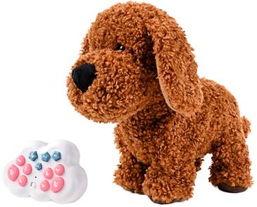 Lovely Pets Interaktiv RC Hund Teddy 2.4G – Brun