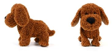 Lovely Pets Interaktiv RC Hund Teddy 2.4G – Brun-4