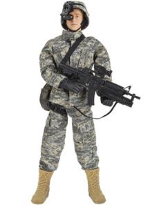 Luftbårne Infanterist Action Figur 30,5cm med tilbehør