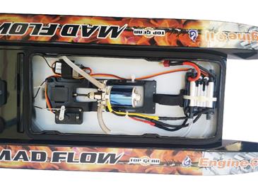 Mad Flow V3 Brushless Fjernstyret speedbåd (inkl. batteri+oplader)-6