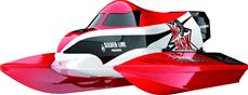 Mad Shark V2 F1 RC Speedbåd 2,4 GHz RTR