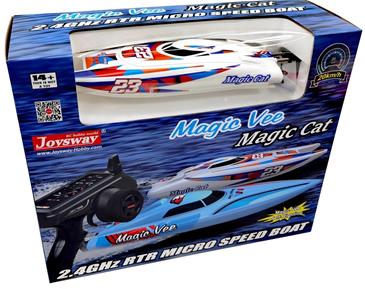 Magic Cat V6 RTR 2.4GHz Fjernstyret speedbåd 20 km/t