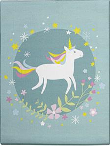 Magisk Enhjørning / Magical Unicorn De Luxe gulvtæppe til børn 95x125