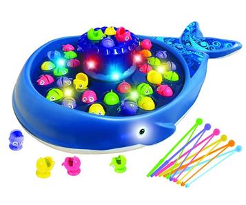 Magisk Hval fiskespil – Sjovt fiskespil med lys og lyd!