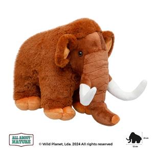 Mammut Plysbamse 32x25 cm - All About Nature-2