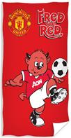 Manchester United Håndklæde 30 x 50 cm - 100 procent bomuld
