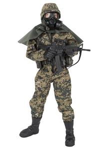 Marine Militær Action Figur 30,5cm med tilbehør