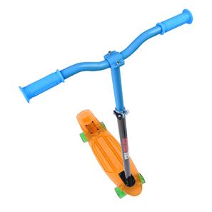  Maronad Retro Minicruiser Transparent Skateboard + MaronadStick Orange/Blå
