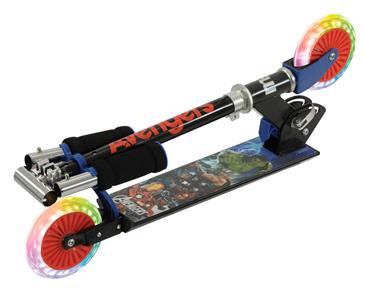 Marvel Avengers Foldbart Løbehjul med LED-lyshjul-2