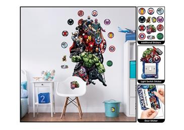 Avengers Kæmpe Figur Wallsticker-4