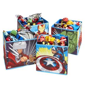 Marvel Avengers Legetøj Opbevaringsbokse (4 stk)-5
