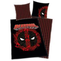 Marvel Deadpool Sengetøj - 100 procent bomuld