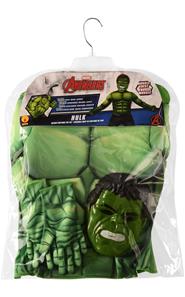 Marvel Hulk Muskuløs overkrop med maske, 4-7 år-2